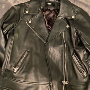 Torrid Black Leather Jacket